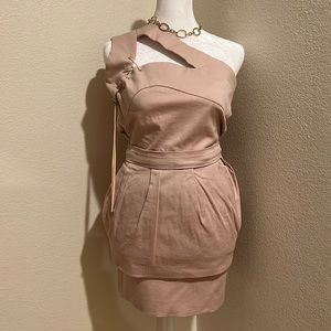 PREEN by Thornton Bregazzi one shoulder dress